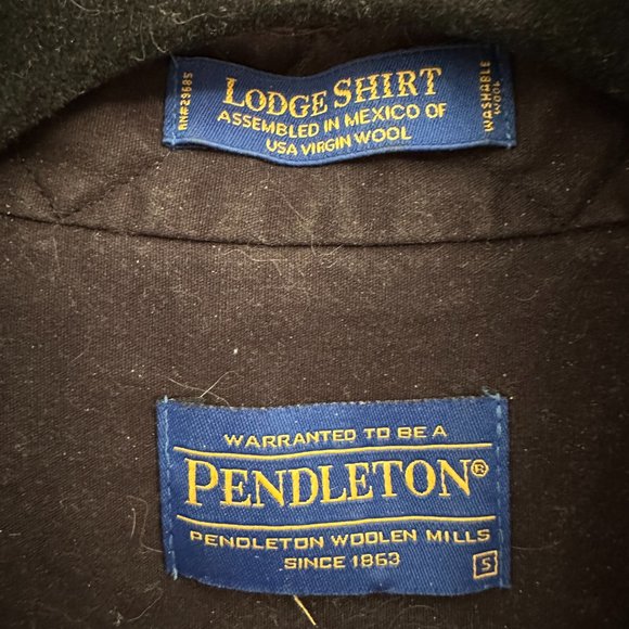 Red Pendleton Flannel - Picture 3 of 3